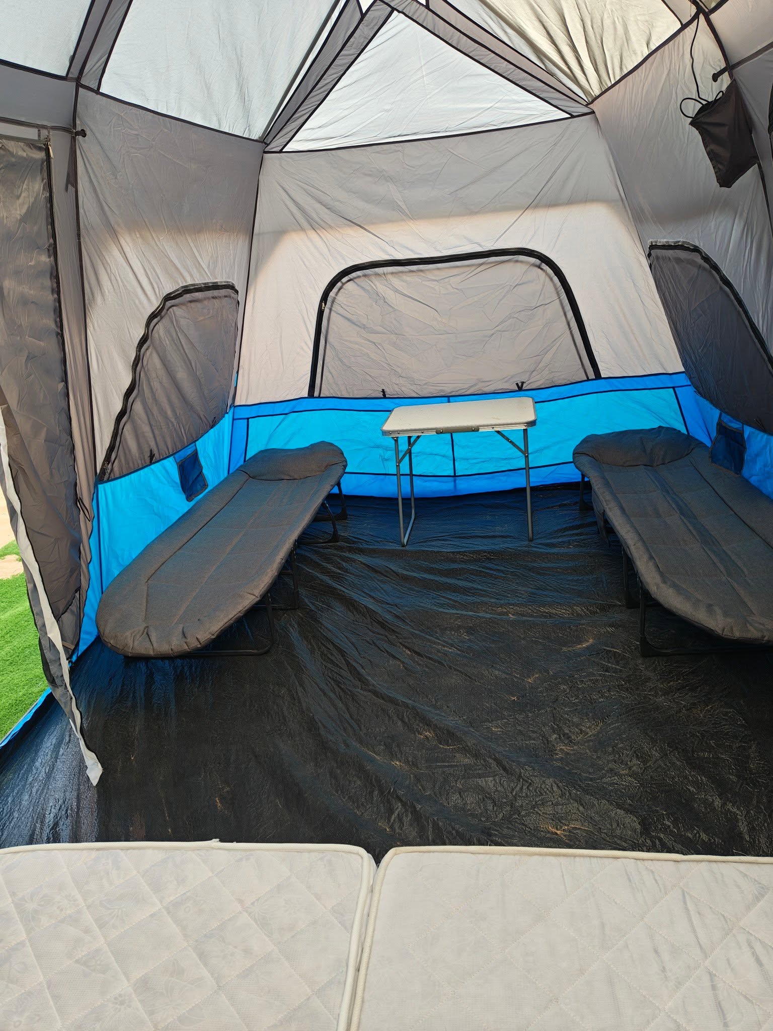 Deluxe tented campsite