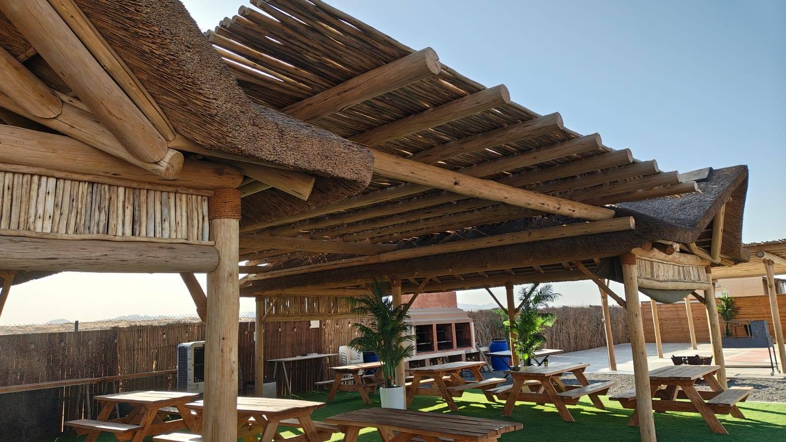 Under the lapa roof