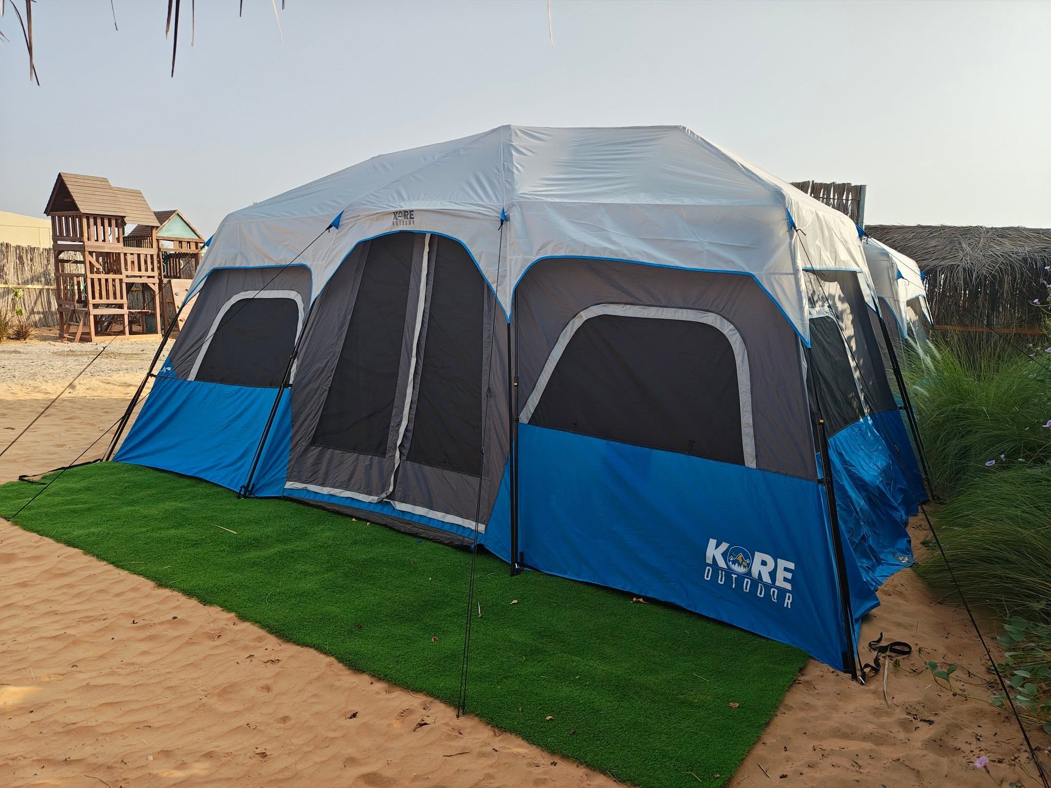 Deluxe tented campsite